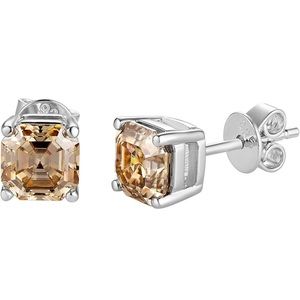 10k 2 cttw Champagne Diamond Moissanite Earrings